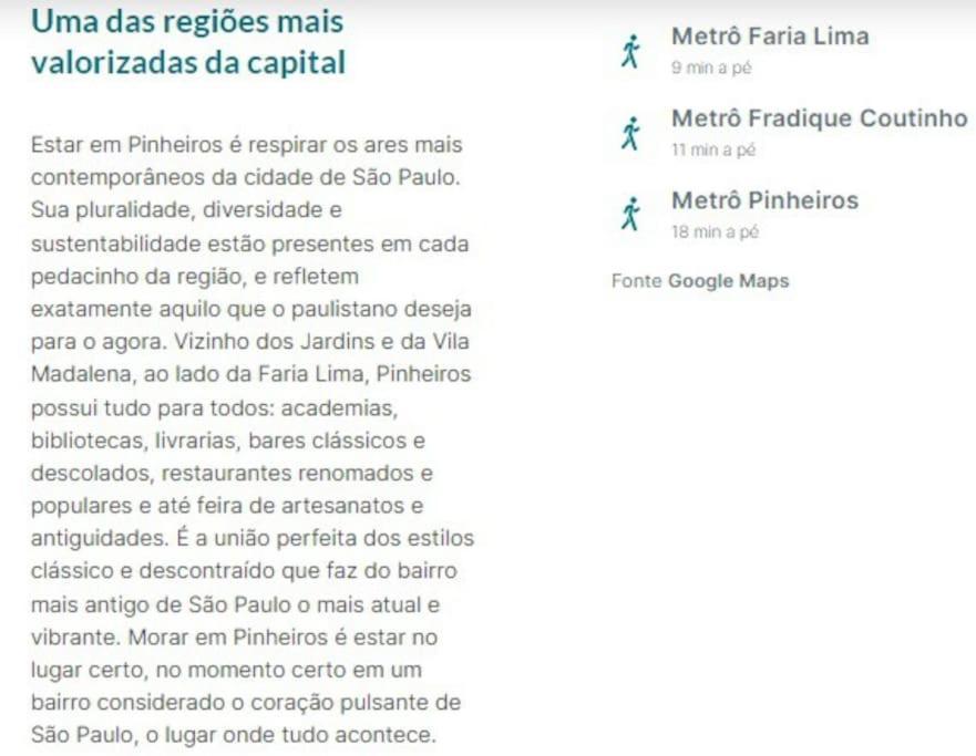 Em Pinheiros - 2 Quadras Da Faria Lima E Madalena Apartamento *